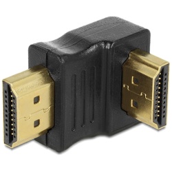 Delock 65073 Adapter HDMI apa/apa 90°