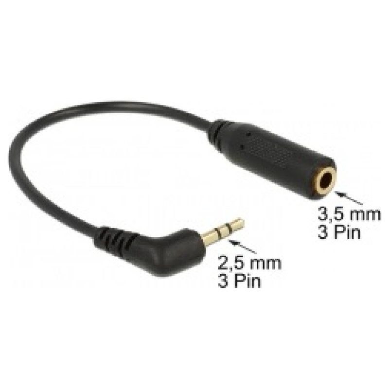 Delock Kábel - 65672 (2.5 mm Jack