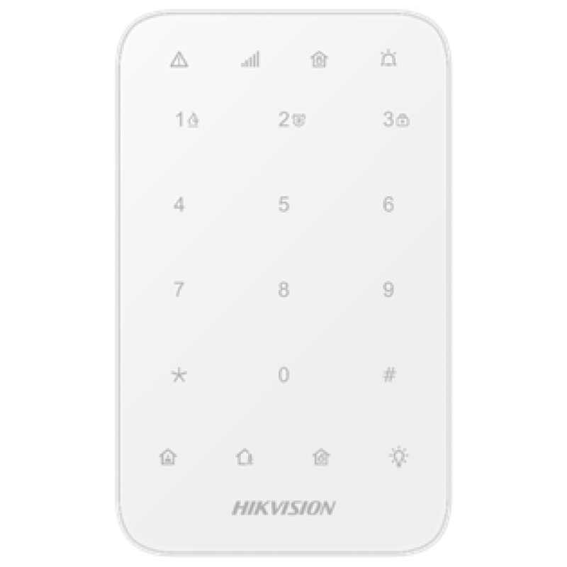 Hikvision AX Pro Hozzáférési billentyűzet - DS-PK1-E-WE (Falra rögzíthető