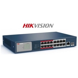 Hikvision Switch PoE - DS-3E0318P-E/M (16 port 100Mbps
