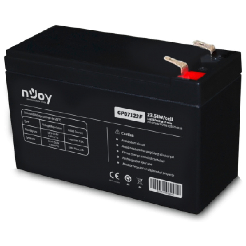 NJOY Szünetmentes akkumulátor - GP07122F (12V/7Ah