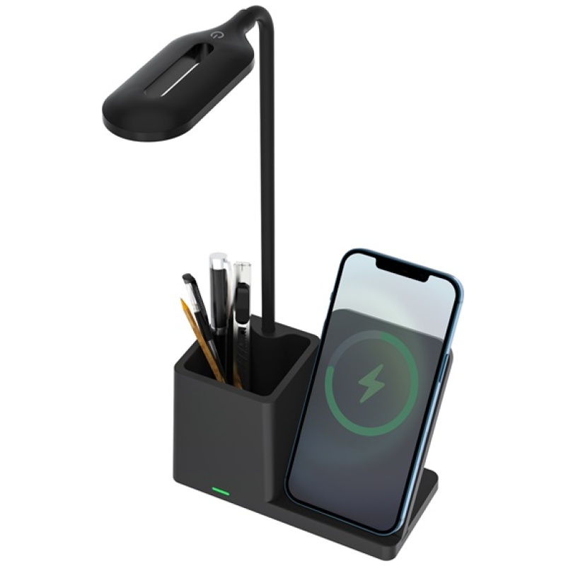S-Link Asztali lámpa -SL-M9054 (Wireless töltő 10W