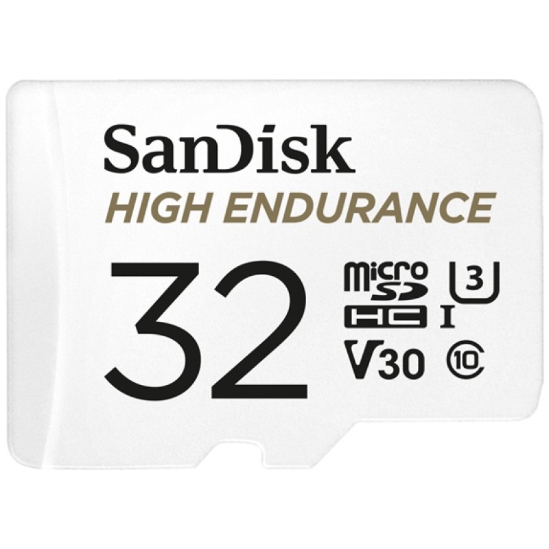 SanDisk MicroSD kártya - 32GB microSDHC High Endurance (100 MB/s