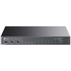 TP-Link Switch  PoE - TL-SL1311P (11port; 8x 100Mbps af/at PoE+ port; 2x 1Gbps port; 1x 1Gbps SFP; 65W)