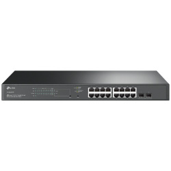 TP-Link Switch Smart- TL-SG2218P JetStream™ (16port 1Gbps; 16× 802.3at/af PoE+ port; 150W; 2port SFP; IPv6; L2/L3/L4)