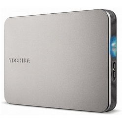 Toshiba Külső HDD 2.5" - 1TB Canvio Flex Warm Ezüst (USB3.2 Gen 1. (USB-A