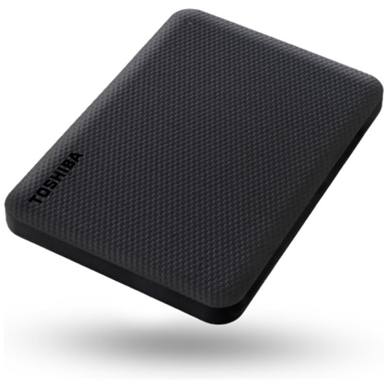 Toshiba Külső HDD 2.5" - 4TB Canvio Advance Fekete (USB3.0; ~5Gbps; NTFS)