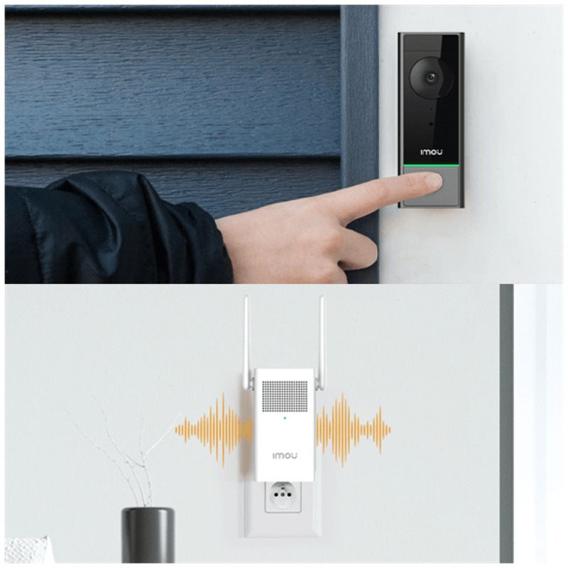 Imou Vezeték nélküli IP video kaputelefon szett - DB60+DS21 (5MP