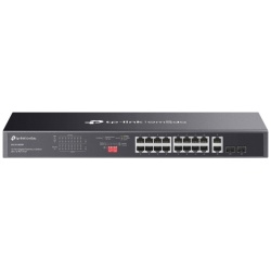 TP-Link Switch  PoE - DS1018GMP (18 port 1Gbps; 16x at PoE+ port; 250W)