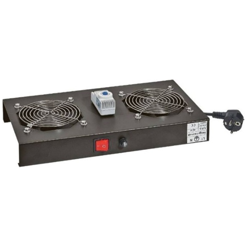 Legrand Rackszekrény ventilátor 19" - 2 ventilátor